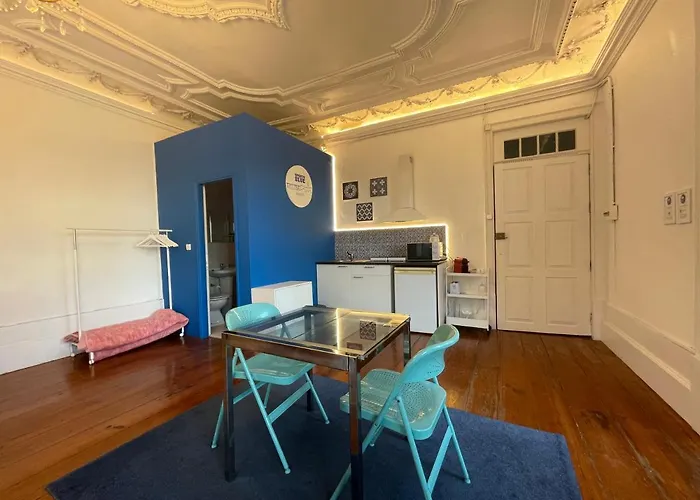 Apartament Blue Aliados - Historic Center Porto